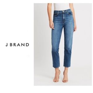 NEW! J Brand «Jules Metropole» high rise straight jeans✨